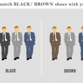 What color of shoes match with my suit?
