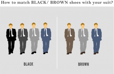 What color of shoes match with my suit?