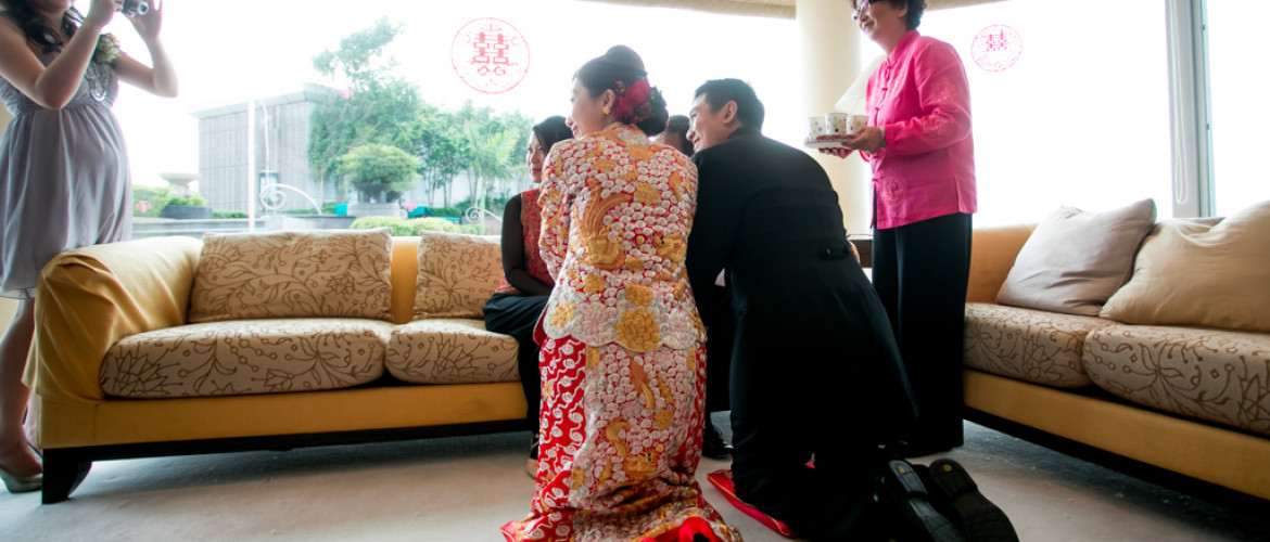 中式結婚 敬茶 吉利說話