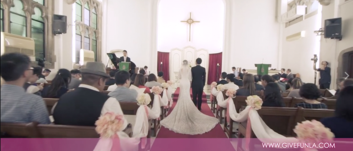 A wedding video shot on election day