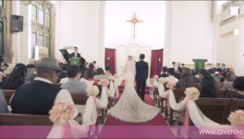 A wedding video shot on election day