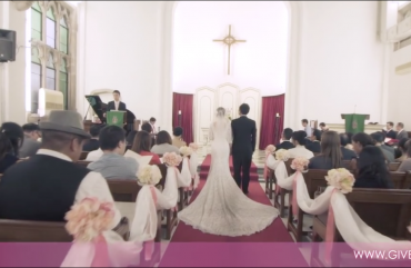 A wedding video shot on election day
