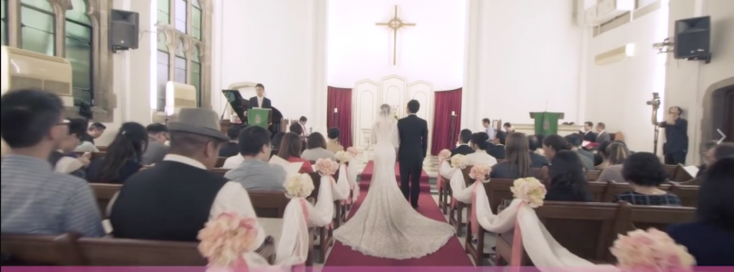 A wedding video shot on election day