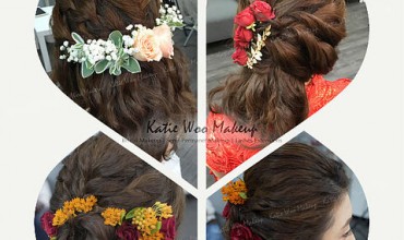 婚紗/裙褂/敬酒鮮花造型 (Lovely Bride – Miss Lai)