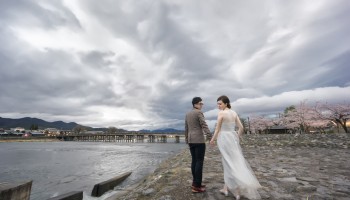 Zoie & Elvis Kyoto Sakura Pre Wedding