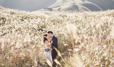 KAREN + BILLY PROPOSE MARRIAGE SUNSET PEAK CABINS LANTAU PRE-WEDDING