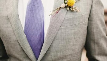 胸口花boutonnière正確的配戴方法