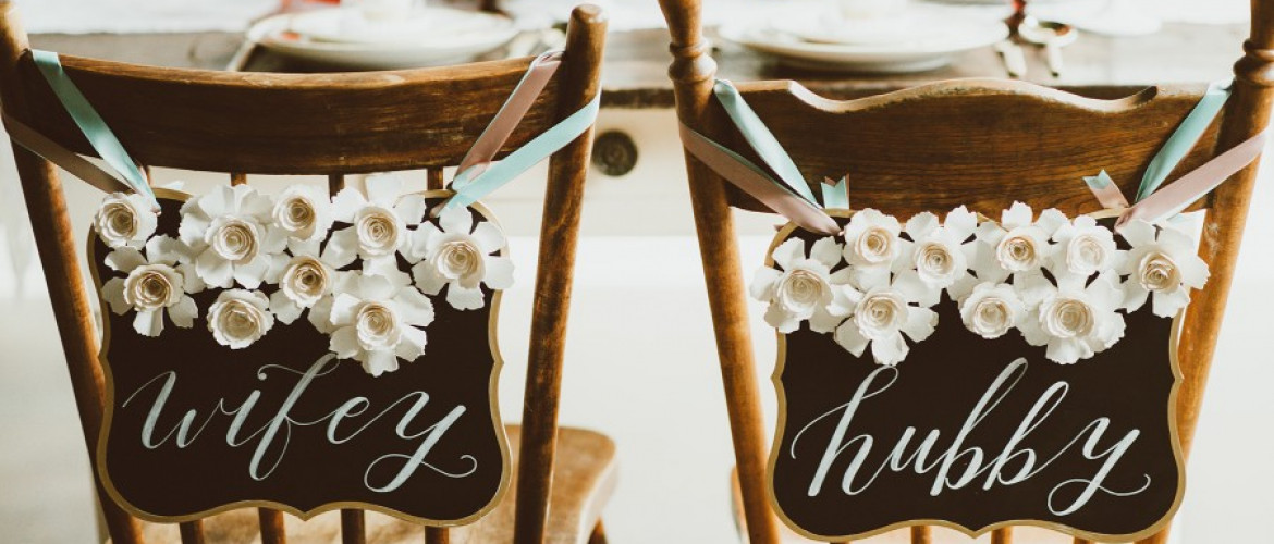 DIY: Chalkboard Signs