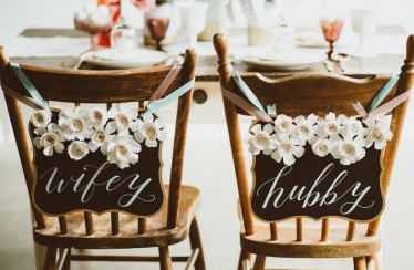 DIY: Chalkboard Signs