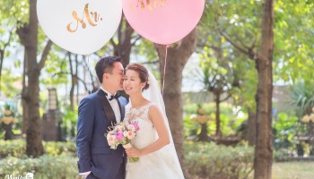 Janice and Lambert Wedding Day HK 聖瑪加利大堂 St. Margaret’s Church