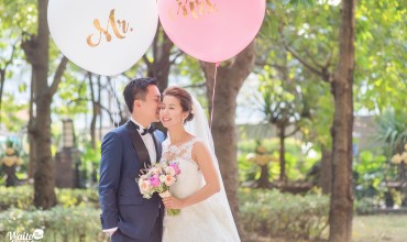 Janice and Lambert Wedding Day HK 聖瑪加利大堂 St. Margaret’s Church