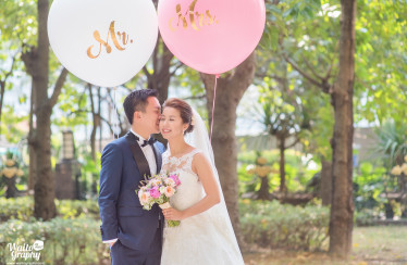 Janice and Lambert Wedding Day HK 聖瑪加利大堂 St. Margaret’s Church