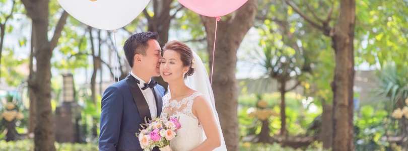 Janice and Lambert Wedding Day HK 聖瑪加利大堂 St. Margaret’s Church