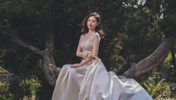 矮個子婚紗很難拍？這4個姿勢讓妳瞬間變成170