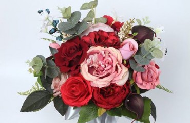 Tailor-made bouquet for Crystal Yuen