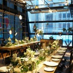 rustic wedding floral decoration