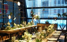 rustic wedding floral decoration