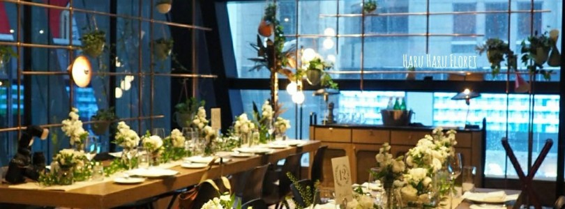 rustic wedding floral decoration