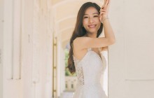 愛笑的新娘是特別漂亮的