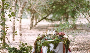Alice in the wonderland inspired bridal portrait