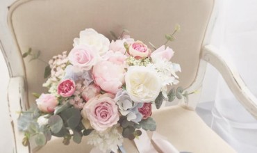 rose quartz和serenity花球
