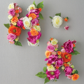 Go Garden Chic with this Floral Monogram DIY