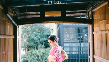 Kimono is always a good choice for engagement session in Japan!