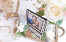 A sweet and bright pink wedding