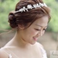 pretty bridal in pre wedding