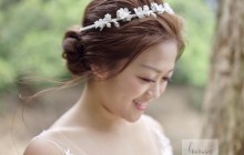 pretty bridal in pre wedding