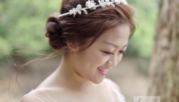 pretty bridal in pre wedding