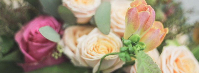 TROPICAL DELUXE BRIDAL BOUQUET AND MATCHING BOUTONNIERE