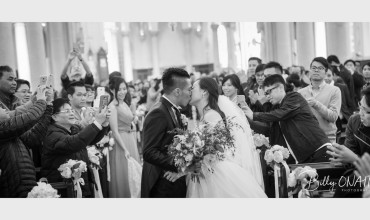 WEDDING DAY PHOTOS OF CYMBIE AND BRUCE (李志豪)
