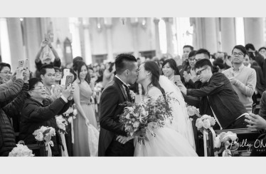 WEDDING DAY PHOTOS OF CYMBIE AND BRUCE (李志豪)