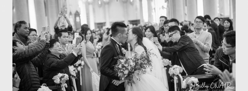 WEDDING DAY PHOTOS OF CYMBIE AND BRUCE (李志豪)