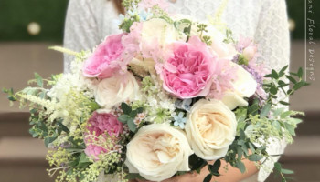 Fresh flower bouquet for Shuyi