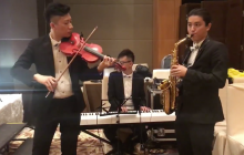 Saxophone Violin Keyboard Trio 簡單愛