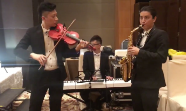 Saxophone Violin Keyboard Trio 簡單愛