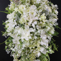Lily of the valley teardrop bridal bouquet