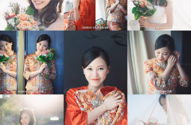 甜美可人的新娘子Koey