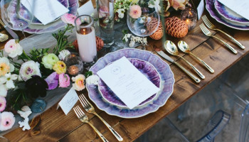 12 Ultra Violet Wedding Details for the Pantone-Obsessed