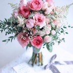 Mayra Pink Ruffles garden rose