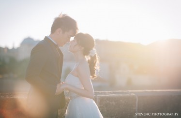 pre-wedding shoot in Prague