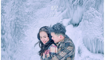 Iceland Engagement Portrait