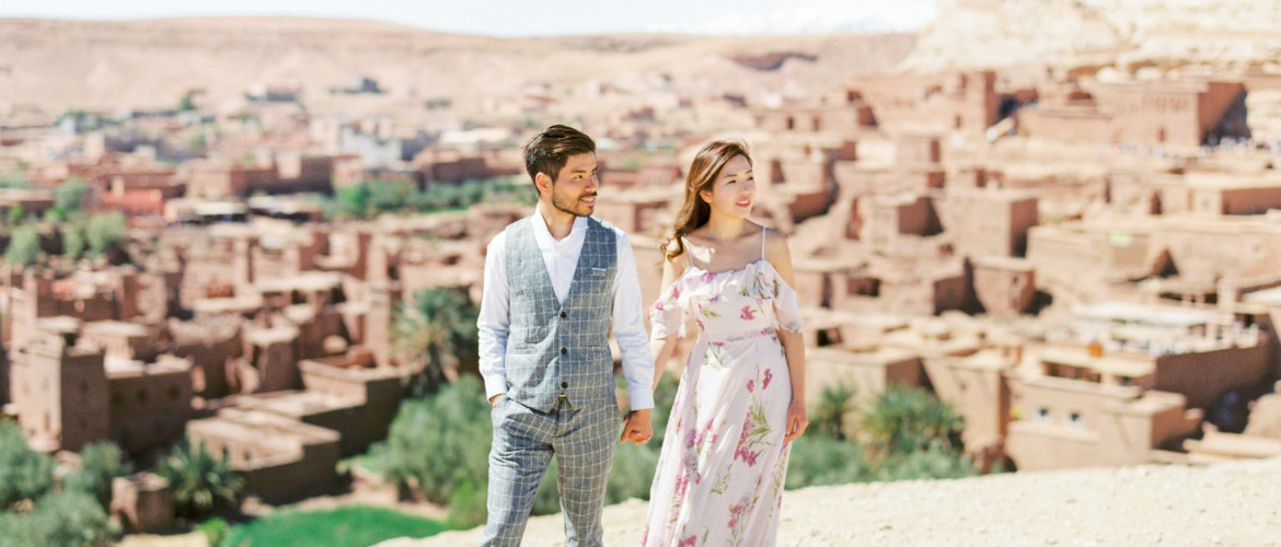 ultimate blue sky in Morocco!