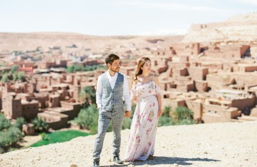 ultimate blue sky in Morocco!