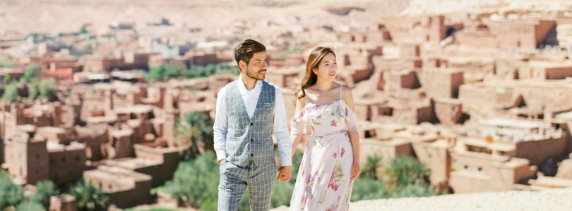 ultimate blue sky in Morocco!