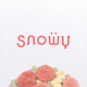 Snowy Flowercake
