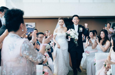 On this day, two families become one!
