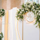 We love this rustically elegant wedding